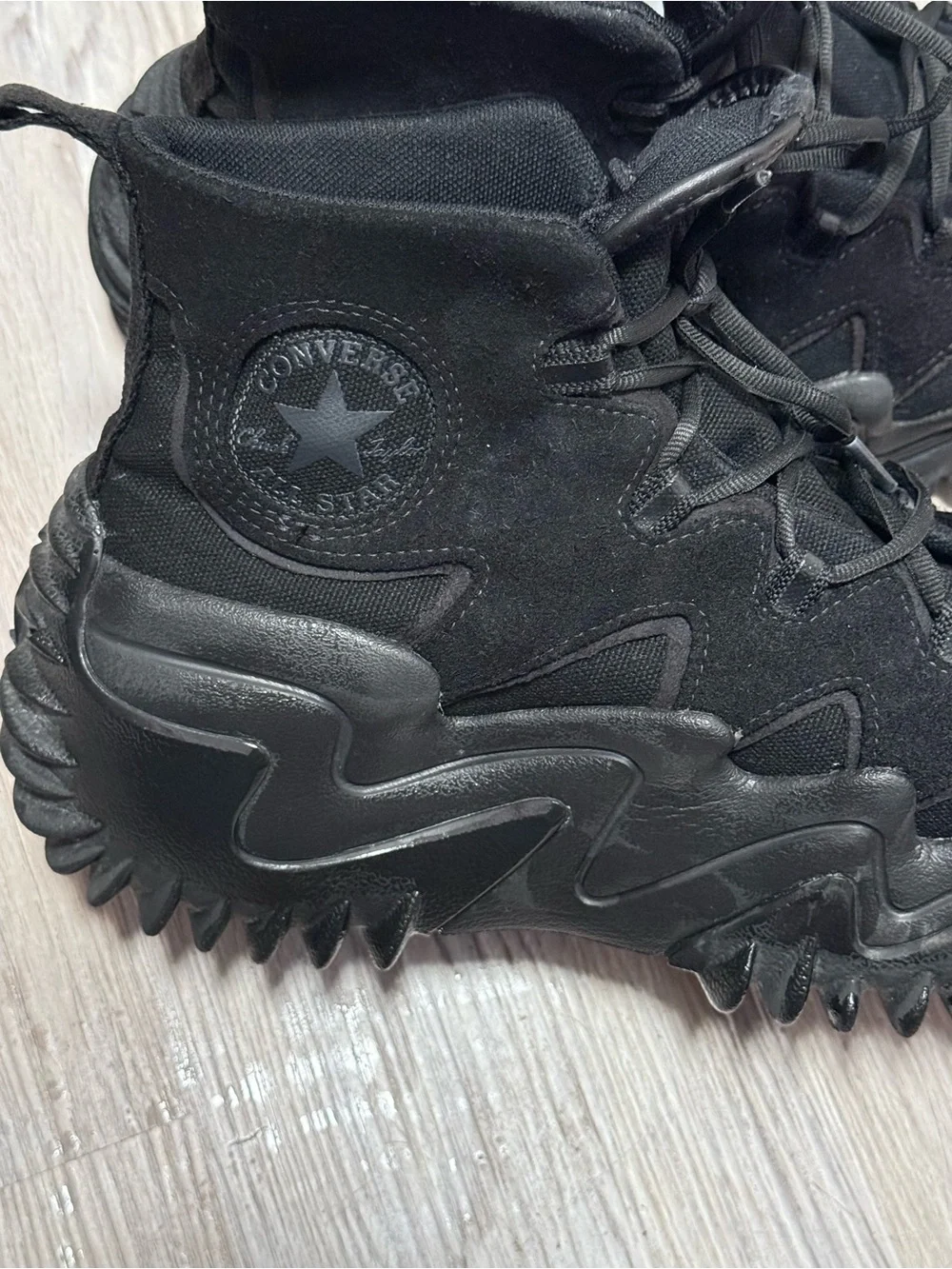Converse Kids Black High-Top Tactical Boots